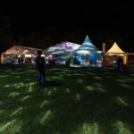 Eindrücke vom Parkfest 2012 - Lichtinstallation
